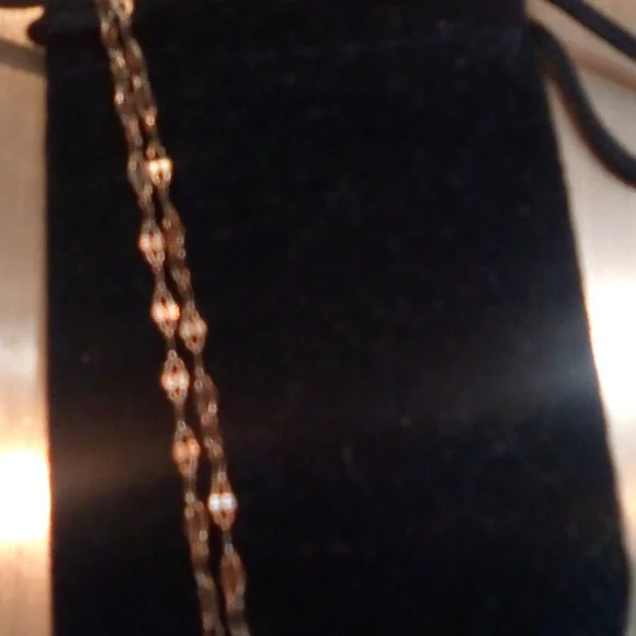 CHANEL Coco Heart Authentic Zipper PullNecklace